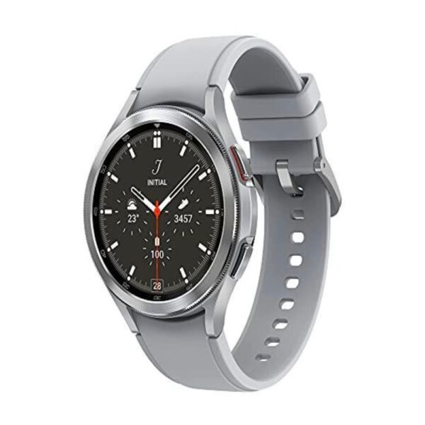 Smartwatch Samsung GALAXY WATCH 4 4G 1,4" 16 GB Ασημί - S0437465