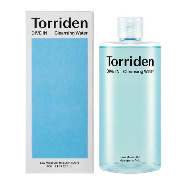 TORRIDEN DIVE-IN low molecular hyaluronic acid cleansing water 400 ml - NVA4600411