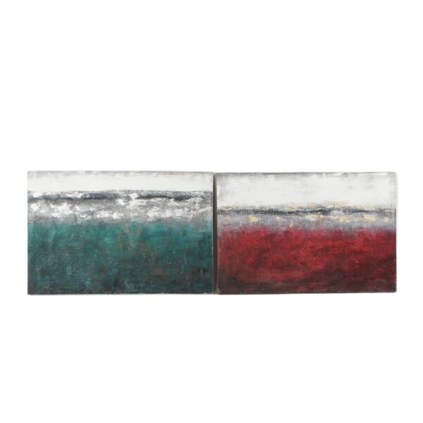 Πίνακας DKD Home Decor Αφηρημένο (120 x 3.5 x 80 cm) (2 pcs) - S3018382