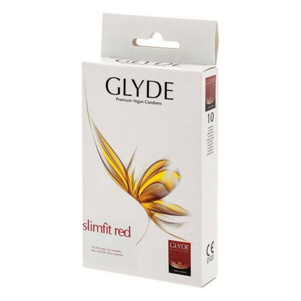 Προφυλακτικά Glyde Slimfit Red 17 cm (10 uds) - S4000939