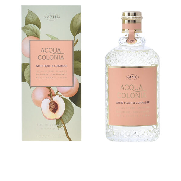 4711 ACQUA cologne WHITE PEACH & CORIANDER splash & spray 170 ml - PARK-HH-200-01