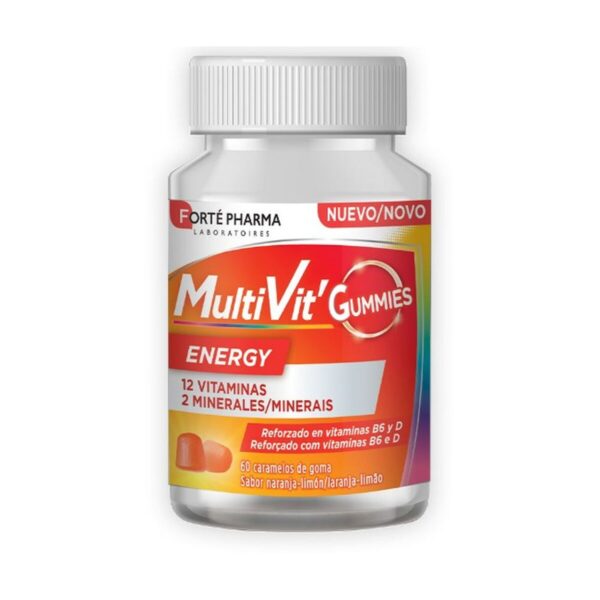 FORTÉ PHARMA MULTIVIT ENERGY gummies 60 u - NVA2040496