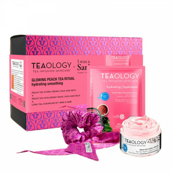 TEAOLOGY PEACH TEA hydra cream LOTE 3 pcs - NVA8505150