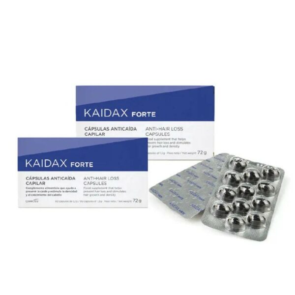 TOPICREM KAIDAX FORTE anti-loss capsules promo 2 x 60 Caps - NVA5822129