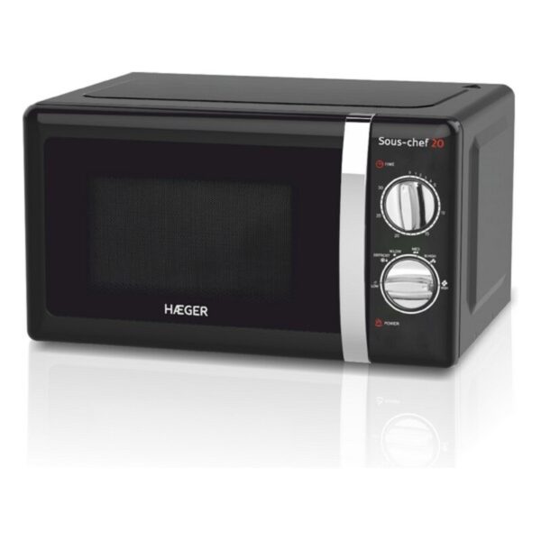 φούρνο μικροκυμάτων Haeger Sous-chef 20 20 L Μαύρο 700 W (20 L) 700W - S7781547