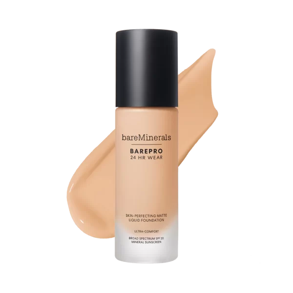 BARE MINERALS BAREPRO 24HR WEAR matte liquid foundation SPF20 #Light 27 Cool 30 ml - NVA8062514