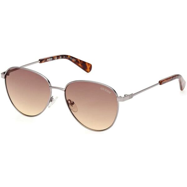 Unisex Γυαλιά Ηλίου Guess GU8257 SHINY LIGHT NICKELTIN - S0384892