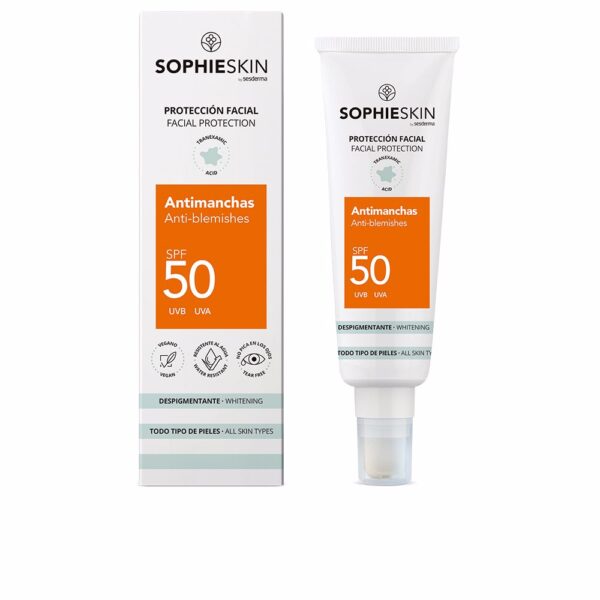 Sophieskin Facial Protection Anti Blemishes Αντηλιακό Προσώπου SPF50 50ml - NVA9467126