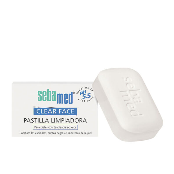 Sebamed Μπάρες Σαπουνιού κατά της Ακμής Syndet Clear Face για Λιπαρές Επιδερμίδες 100gr - NVA0156945