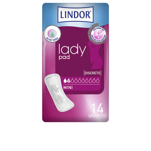 Σερβιέτες για την Ακράτεια Lindor Lady Pad Mini 14 Μονάδες - NVA9577357