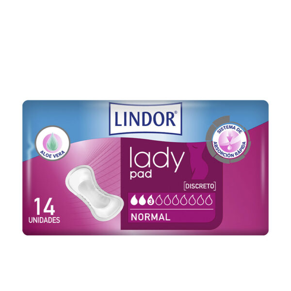 LINDOR LADY PAD normal 3 drops 14 u - NVA9577388