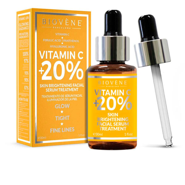 BIOVÈNE VITAMIN C +20% skin brightening facial serum treatment 30 ml - NVA5090085