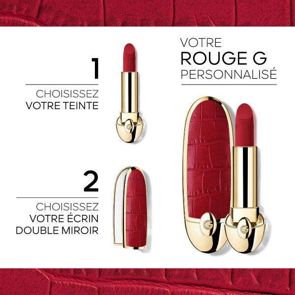 GUERLAIN ROUGE G VELVET lipstick refill #879 3.5 gr - NVA0439283