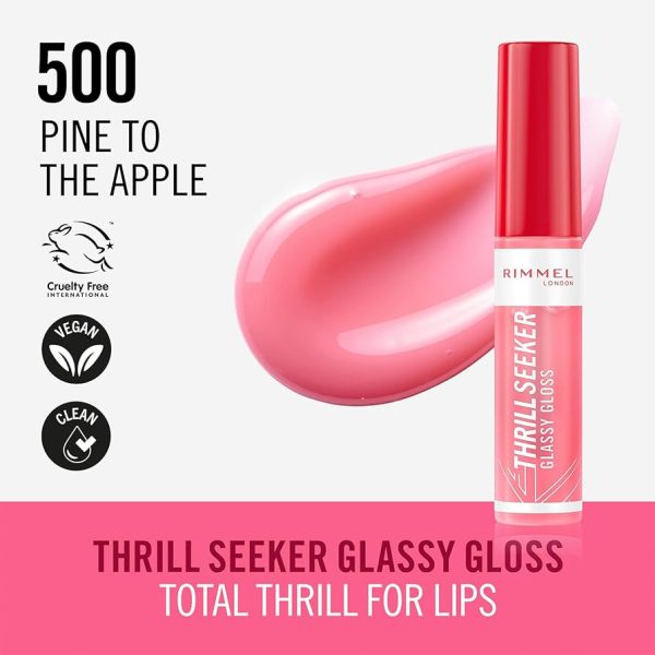 RIMMEL LONDON THRILL SEEKER lip gloss #500-pine to the apple 10 ml - NVA5226044