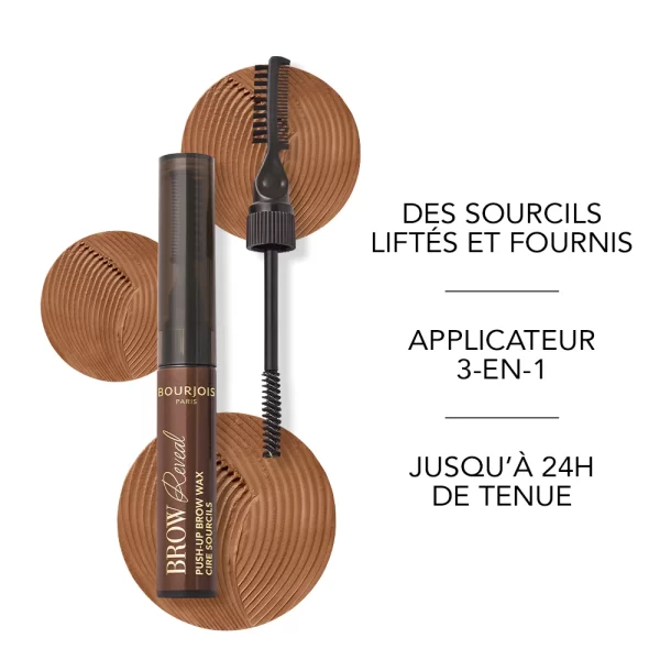 BOURJOIS BROW REVEAL eyebrow gel #03-medium brown 6 gr - NVA5344410