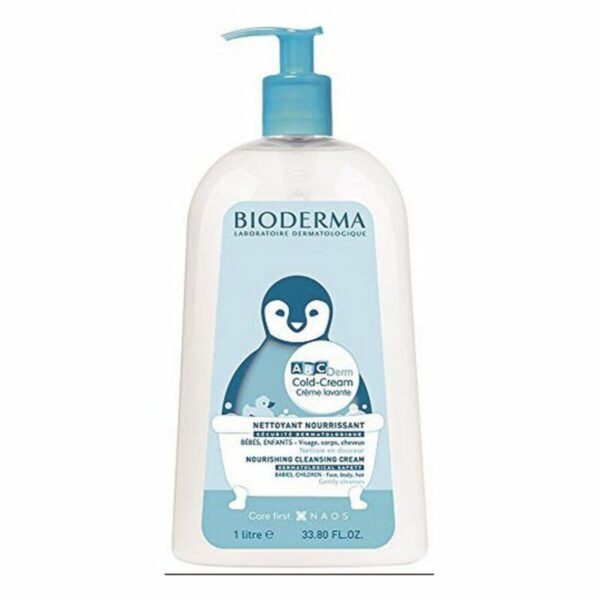 BIODERMA ABCDERM cold-cream crème lavante nourrissante 1000 ml - S8319483