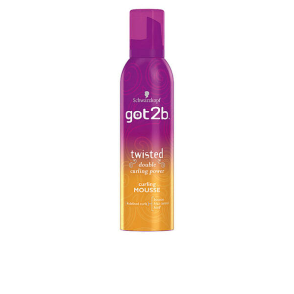 SCHWARZKOPF MASS MARKET GOT2B TWISTED double curling power mousse 250 ml - NVA3204732