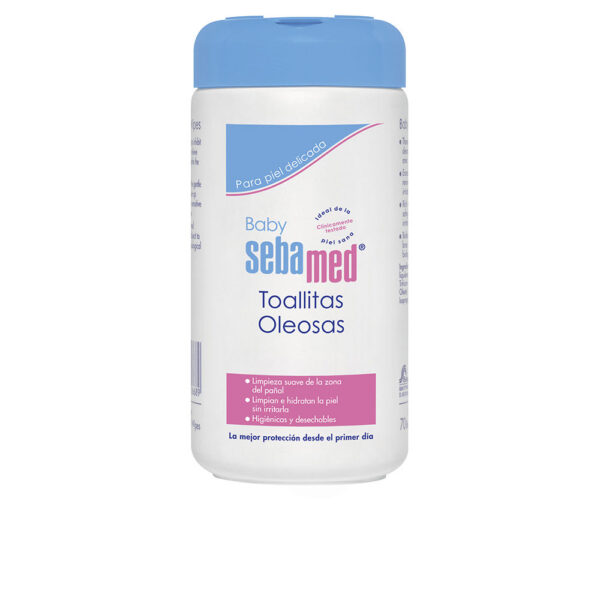 SEBAMED BABY oily wipes 70 u - NVA0114402