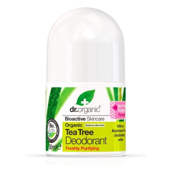 DR. ORGANIC BIOACTIVE ORGANIC tea tree deodorant roll-on 50 ml - NVA6671508