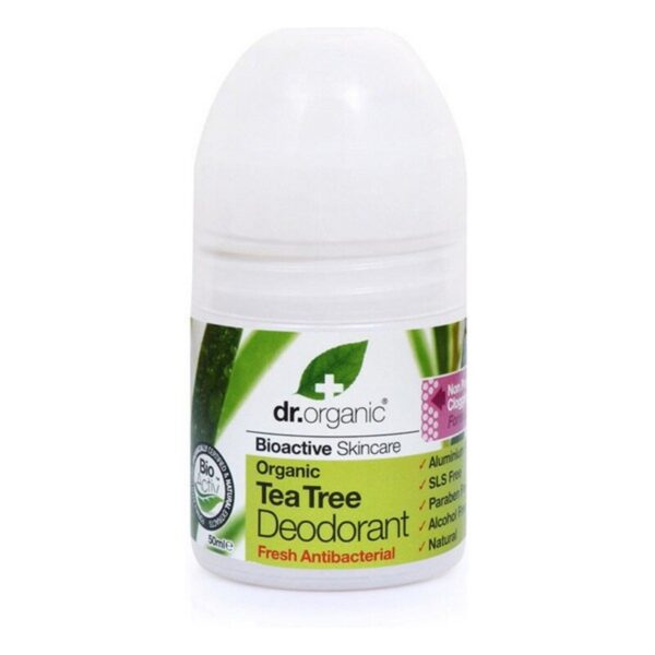 DR. ORGANIC BIOACTIVE ORGANIC tea tree deodorant roll-on 50 ml - NVA6671508