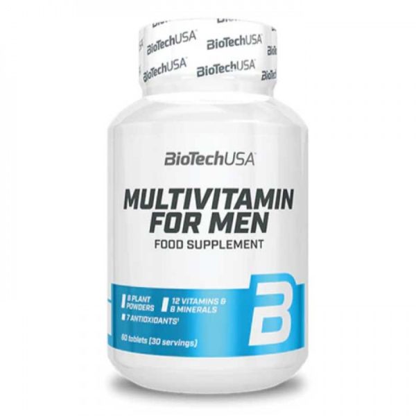 BIOTECH USA MULTIVITAMIN for men 60 tablets - NVA6257614