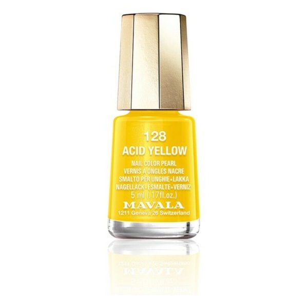 MAVALA NAIL COLOR #128-acid yellow 5 ml - NVA0911284