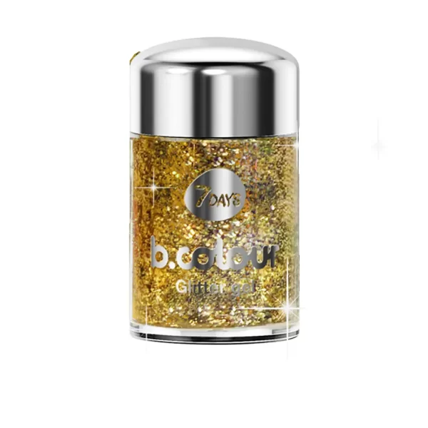 7DAYS B.COLOUR WE facial and body glitter gel mini #01-holiday crush 10 gr - NVA7421821