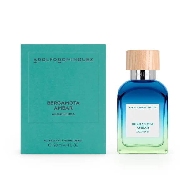 ADOLFO DOMINGUEZ FRESH WATER BERGAMOT AMBER edt vapo 120 ml - NVA0631793