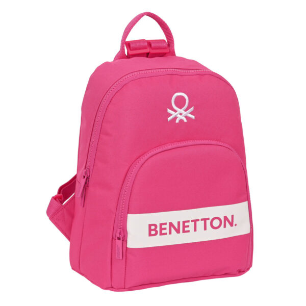 Σακίδιο Πλάτης Casual Benetton Raspberry Φούξια 13 L - S4308260