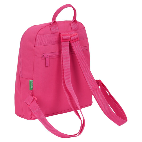 Σακίδιο Πλάτης Casual Benetton Raspberry Φούξια 13 L - S4308260