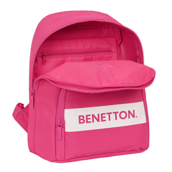 Σακίδιο Πλάτης Casual Benetton Raspberry Φούξια 13 L - S4308260