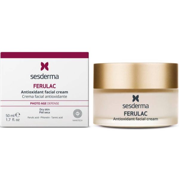 SESDERMA FERULAC antioxidant facial cream for dry skin 50 ml - NVA9483423