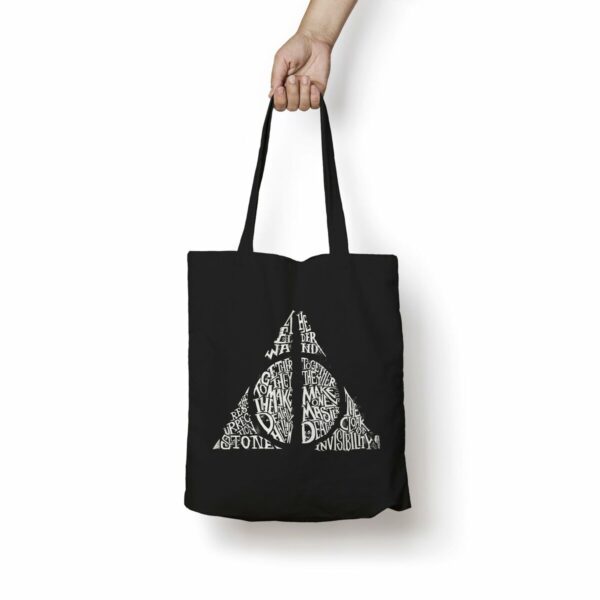 Τσάντα για ψώνια Harry Potter Deathly Hallows 36 x 42 cm - S9802913