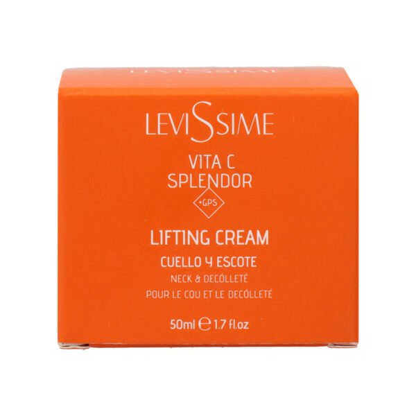 Κρέμα Αντιγήρανσης για το Λαιμό Levissime Vitamin C Splendor Lifting (50 ml) - S4260592