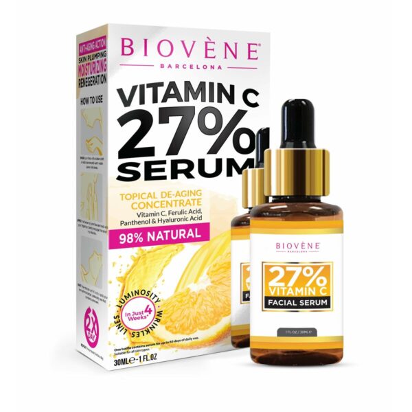 BIOVÈNE VITAMIN C +20% skin brightening facial serum treatment 30 ml - NVA5090085