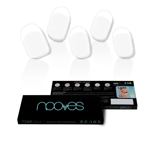 NOOVES Premium French GEL NAIL SHEETS #Grace Luxe 20 units - NVA3952078