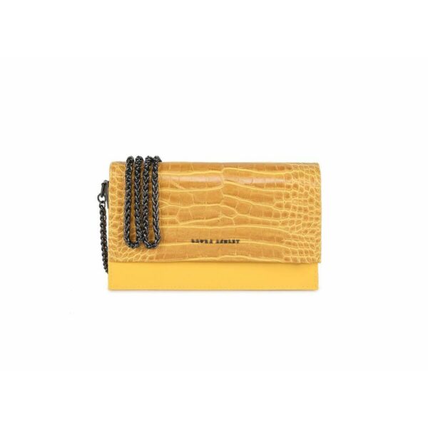 Γυναικεία Τσάντα Laura Ashley DUDLEY-CROCO-YELLOW Κίτρινο (22 x 12 x 5 cm) - S0368576