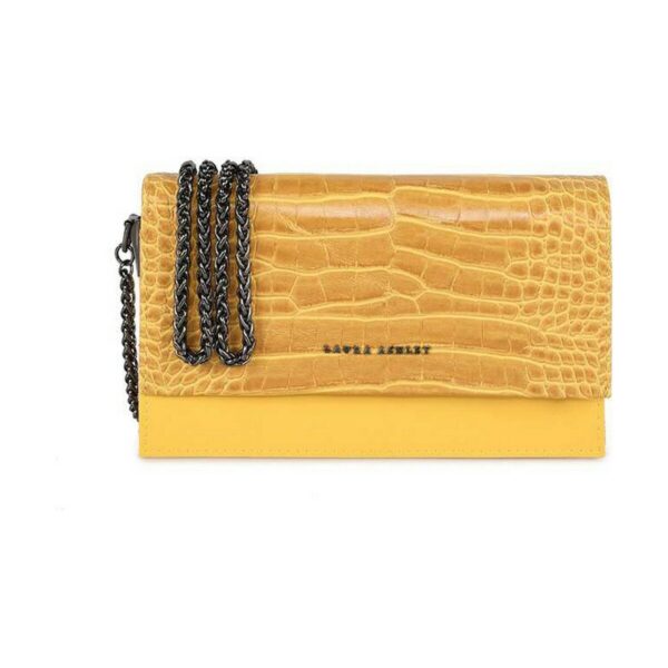 Γυναικεία Τσάντα Laura Ashley DUDLEY-CROCO-YELLOW Κίτρινο (22 x 12 x 5 cm) - S0368576