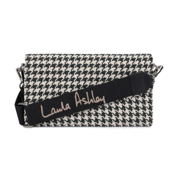 Γυναικεία Τσάντα Laura Ashley CRESTON-CROWBAR-BLACK Μαύρο (23 x 14 x 9 cm) - S0368569