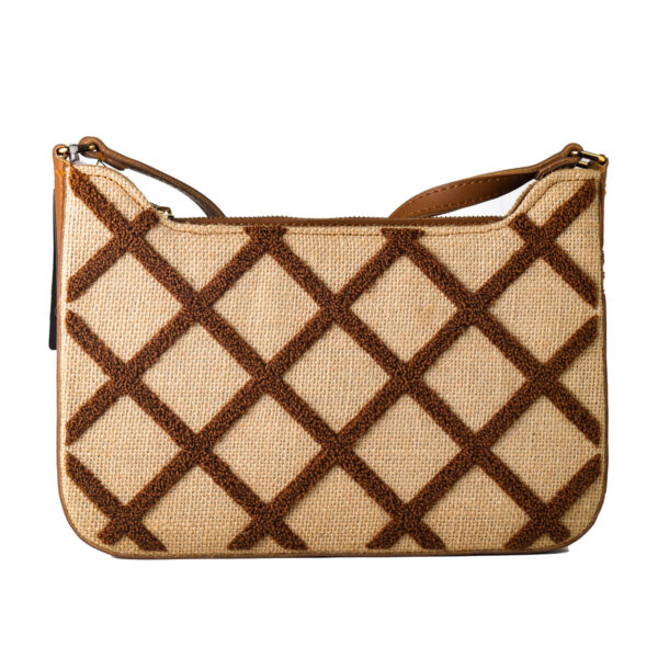 Γυναικεία Τσάντα Laura Ashley SALWAY-QUILTED-TAN Καφέ (28 x 17 x 7 cm) - S0368594