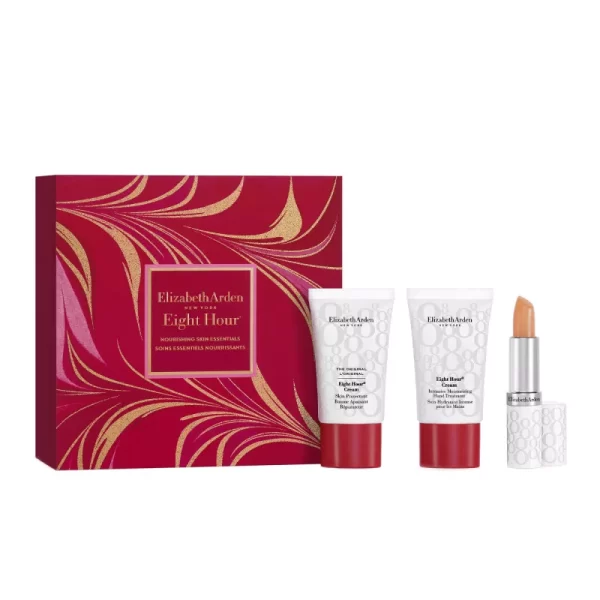 E.Arden Eight Hour Set Skin Protectant 15ml/Hand Treatment 15ml/Lip Protectant Stick 3,7gr set x 33.7 ml - PARC-EA-941-04