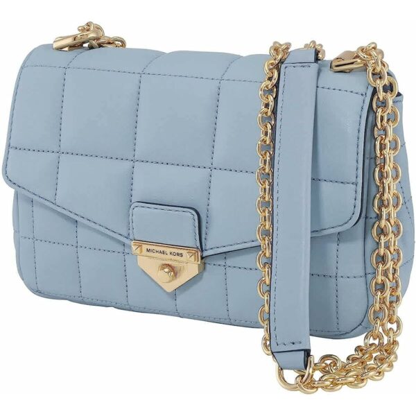 Γυναικεία Τσάντα Michael Kors 30H0G1SL1T-PALE-BLUE Μπλε (21 x 18 x 12 cm) - S0369359