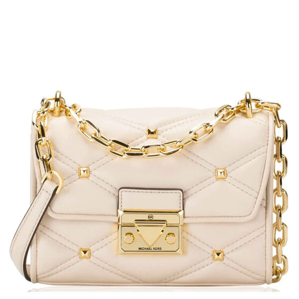 Γυναικεία Τσάντα Michael Kors 35F2GNRC6I-LT-CREAM Λευκό (19 x 13 x 8 cm) - S0369411