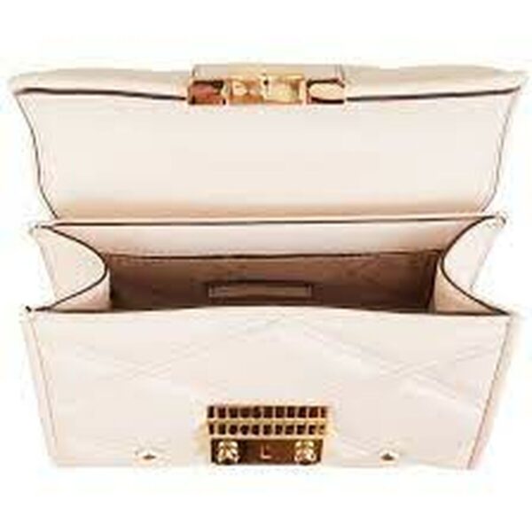 Γυναικεία Τσάντα Michael Kors 35F2GNRC6I-LT-CREAM Λευκό (19 x 13 x 8 cm) - S0369411