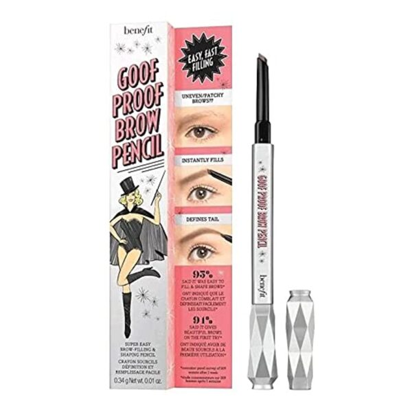 Benefit San Francisco Goof Proof Σετ Περιποίησης Φρυδιών 3 Warm Light Brown set 0,68gr - PARC-BE-110-02