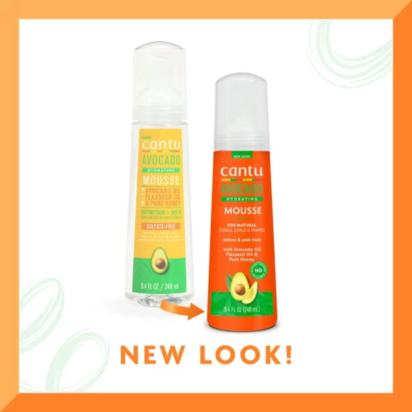 CANTU AVOCADO HYDRATING styling mousse 248 ml - NVA6942460