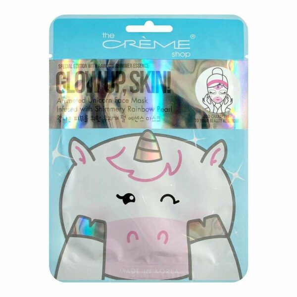 Μάσκα Προσώπου The Crème Shop Glow Up, Skin! Unicorn (25 g) - S4513651