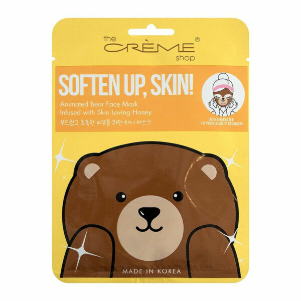 Μάσκα Προσώπου The Crème Shop Soften Up, Skin! Bear (25 g) - S4513656