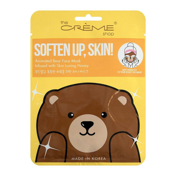 Μάσκα Προσώπου The Crème Shop Soften Up, Skin! Bear (25 g) - S4513656