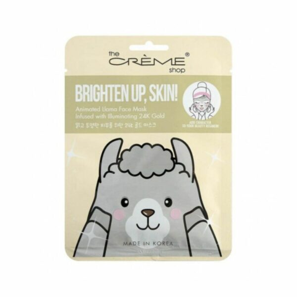 Μάσκα Προσώπου The Crème Shop Brighten Up, Skin! Llama (25 g) - S4513657